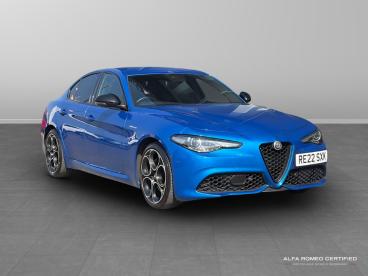 ALFA ROMEO CERTIFIED Alfa Romeo Giulia 2.0t Veloce Auto Euro 6 (s/s) 4dr Used Car - Saloon Petrol Blue - Slough - 605161_1