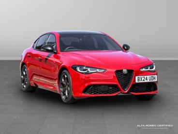 ALFA ROMEO CERTIFIED Alfa Romeo Giulia 2.0t Tributo Italiano Auto Euro 6 (s/s) 4dr Used Car - Saloon Petrol Red - Nuneaton - 605864_1