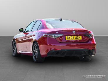 ALFA ROMEO CERTIFIED Alfa Romeo Giulia 2.0t Tributo Italiano Auto Euro 6 (s/s) 4dr Used Car - Saloon Petrol Red - Nuneaton - 605864_2