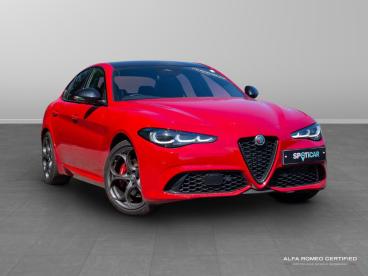 ALFA ROMEO CERTIFIED Alfa Romeo Giulia 2.0t Tributo Italiano Auto Euro 6 (s/s) 4dr Used Car - Saloon Petrol Red - Nuneaton - 606601_1