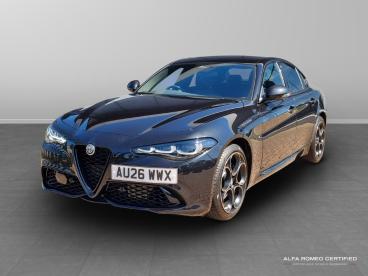 ALFA ROMEO CERTIFIED Alfa Romeo Giulia 2.0t Intensa Auto Euro 6 (s/s) 4dr Used Car - Saloon Petrol Black - Norwich - 625314_4