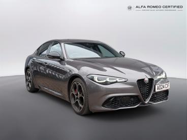 ALFA ROMEO CERTIFIED Alfa Romeo Giulia 2.0t Veloce Auto Euro 6 (s/s) 4dr Used Car - Saloon Petrol Grey - Norwich - 633590_1