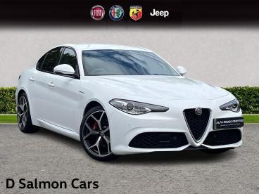 ALFA ROMEO CERTIFIED Alfa Romeo Giulia 2.0t Veloce Auto Euro 6 (s/s) 4dr Used Car - Saloon Petrol White - Colchester - 635674_1