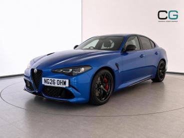 SPOTICAR Alfa Romeo Giulia 2.9 V6 Bi-turbo Quadrifoglio Auto Euro 6 (s/s) 4dr Used Car - Saloon Petrol Blue - Croxdale - 1200640828_3