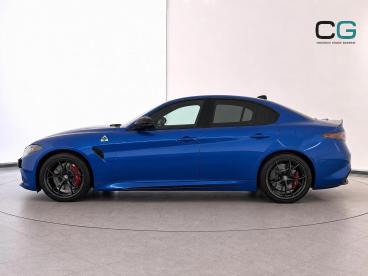 SPOTICAR Alfa Romeo Giulia 2.9 V6 Bi-turbo Quadrifoglio Auto Euro 6 (s/s) 4dr Used Car - Saloon Petrol Blue - Croxdale - 1200640828_4