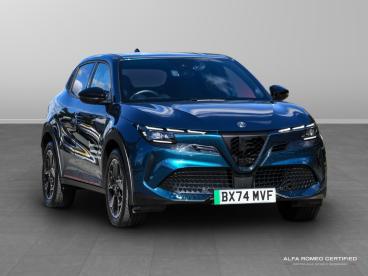 ALFA ROMEO CERTIFIED Alfa Romeo Junior 54kwh Elettrica Speciale Auto 5dr Used Car - Suv Electric Blue - Nuneaton - 535716_1
