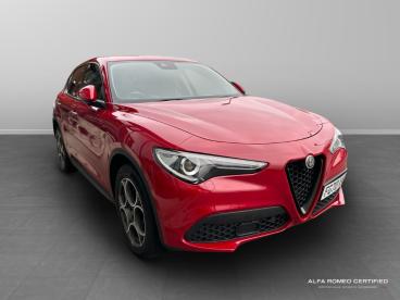 ALFA ROMEO CERTIFIED Alfa Romeo Stelvio 2.0t Sprint Auto Q4 Awd Euro 6 (s/s) 5dr Used Car - Suv Petrol Red - Slough - 500079_1