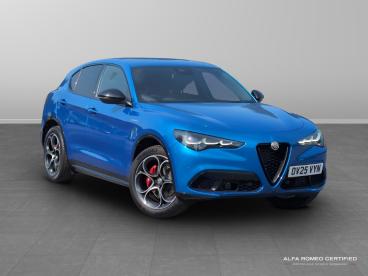 ALFA ROMEO CERTIFIED Alfa Romeo Stelvio 2.0t Veloce Auto Q4 Awd Euro 6 (s/s) 5dr Used Car - Suv Petrol Blue - Kidlington - 503166_1