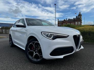 ALFA ROMEO CERTIFIED Alfa Romeo Stelvio 2.0t Veloce Auto Q4 Awd Euro 6 (s/s) 5dr Used Car - Suv Petrol White - Teesside - 523055_1