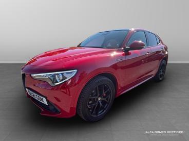 ALFA ROMEO CERTIFIED Alfa Romeo Stelvio 2.2 Td Veloce Auto Q4 Awd Euro 6 (s/s) 5dr Used Car - Suv Diesel Red - Kidlington - 523698_2