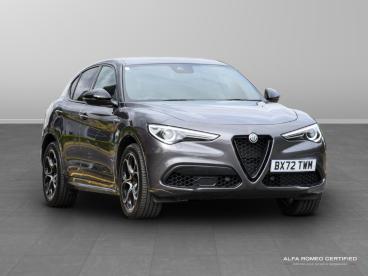 ALFA ROMEO CERTIFIED Alfa Romeo Stelvio 2.0t Veloce Auto Q4 Awd Euro 6 (s/s) 5dr Used Car - Suv Petrol Grey - Nuneaton - 528195_1