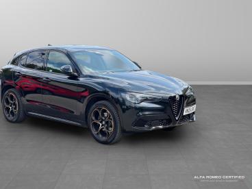 ALFA ROMEO CERTIFIED Alfa Romeo Stelvio 2.0t Intensa Auto Q4 Awd Euro 6 (s/s) 5dr Used Car - Suv Petrol Black - Swindon - 532962_1