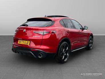 ALFA ROMEO CERTIFIED Alfa Romeo Stelvio 2.0t Veloce Auto Q4 Awd Euro 6 (s/s) 5dr Used Car - Suv Petrol Red - Leicester - 550775_3