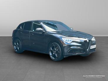 ALFA ROMEO CERTIFIED Alfa Romeo Stelvio 2.0t Estrema Auto Q4 Awd Euro 6 (s/s) 5dr Used Car - Suv Petrol Black - Slough - 552540_1
