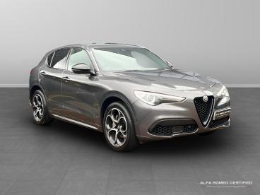 ALFA ROMEO CERTIFIED Alfa Romeo Stelvio 2.0t Veloce Auto Q4 Awd Euro 6 (s/s) 5dr Used Car - Suv Petrol Grey - Leicester - 554322_1