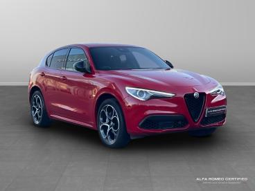 ALFA ROMEO CERTIFIED Alfa Romeo Stelvio 2.0t Veloce Auto Q4 Awd Euro 6 (s/s) 5dr Used Car - Suv Petrol Red - Leicester - 555236_1