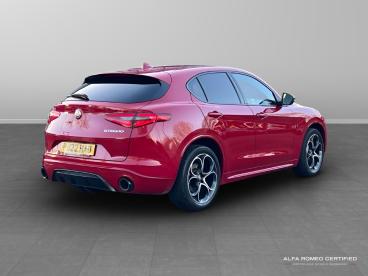 ALFA ROMEO CERTIFIED Alfa Romeo Stelvio 2.0t Veloce Auto Q4 Awd Euro 6 (s/s) 5dr Used Car - Suv Petrol Red - Leicester - 555236_3