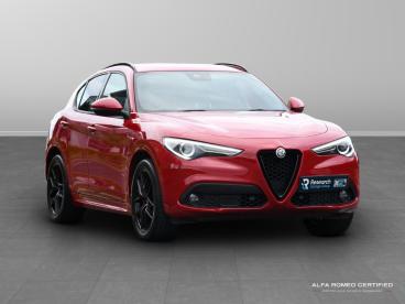 ALFA ROMEO CERTIFIED Alfa Romeo Stelvio 2.2 Td Veloce Auto Q4 Awd Euro 6 (s/s) 5dr Used Car - Suv Diesel Red - Nuneaton - 555699_1