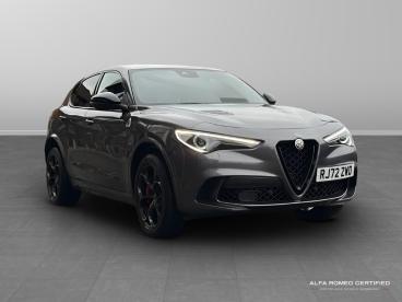 ALFA ROMEO CERTIFIED Alfa Romeo Stelvio 2.9 V6 Bi-turbo Quadrifoglio Auto Q4 Awd Euro 6 (s Used Car - Suv Petrol Grey - Slough - 556652_1