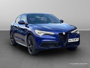 ALFA ROMEO CERTIFIED Alfa Romeo Stelvio 2.0t Veloce Auto Q4 Awd Euro 6 (s/s) 5dr Used Car - Suv Petrol Blue - Slough - 561524_1