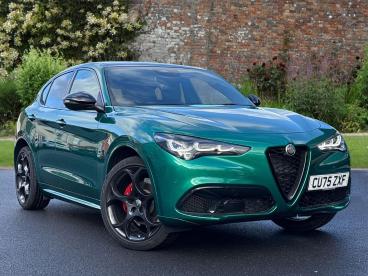 ALFA ROMEO CERTIFIED Alfa Romeo Stelvio 2.0 Turbo 280 Tributo Italiano 5dr Awd Auto Used Car - Suv Petrol Green - Swansea - 561535_1