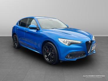 ALFA ROMEO CERTIFIED Alfa Romeo Stelvio 2.2 Td Veloce Auto Q4 Awd Euro 6 (s/s) 5dr Used Car - Suv Diesel Blue - Swindon - 564117_1