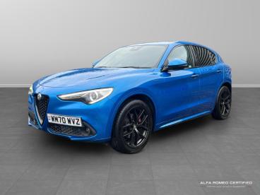 ALFA ROMEO CERTIFIED Alfa Romeo Stelvio 2.2 Td Veloce Auto Q4 Awd Euro 6 (s/s) 5dr Used Car - Suv Diesel Blue - Swindon - 564117_4