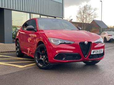 SPOTICAR Alfa Romeo Stelvio 2.0t Tributo Italiano Auto Q4 Awd Euro 6 (s/s) 5dr Used Car - Suv Petrol Red - Cheltenham - 1200565001_1