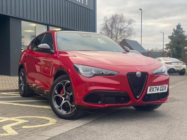 SPOTICAR Alfa Romeo Stelvio 2.0t Veloce Auto Q4 Awd Euro 6 (s/s) 5dr Used Car - Suv Petrol Red - Cheltenham - 1200566585_5