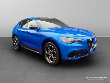 ALFA ROMEO CERTIFIED Alfa Romeo Stelvio 2.0t Veloce Auto Q4 Awd Euro 6 (s/s) 5dr Used Car - Suv Petrol Blue - Leicester - 568171_1