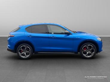 ALFA ROMEO CERTIFIED Alfa Romeo Stelvio 2.0t Veloce Auto Q4 Awd Euro 6 (s/s) 5dr Used Car - Suv Petrol Blue - Leicester - 568171_2