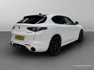 ALFA ROMEO CERTIFIED Alfa Romeo Stelvio 2.0t Tributo Italiano Auto Q4 Awd Euro 6 (s/s) 5dr Used Car - Suv Petrol White - Chiswick - 569619_4