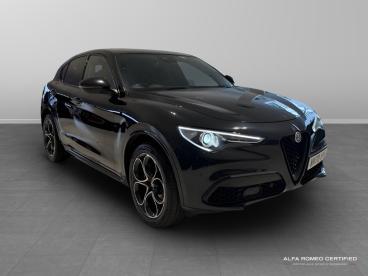 SPOTICAR Alfa Romeo Stelvio 2.0t Veloce Auto Q4 Awd Euro 6 (s/s) 5dr Used Car - Suv Petrol Black - Slough - 800572258_1