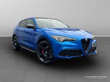 SPOTICAR Alfa Romeo Stelvio 2.0t Veloce Auto Q4 Awd Euro 6 (s/s) 5dr Used Car - Suv Petrol Blue - Colchester - 800579637_1