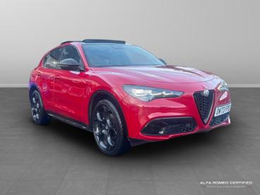 ALFA ROMEO CERTIFIED Alfa Romeo Stelvio 2.0t Veloce Auto Q4 Awd Euro 6 (s/s) 5dr Used Car - Suv Petrol Red - Kidlington - 580133_1