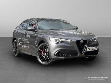 ALFA ROMEO CERTIFIED Alfa Romeo Stelvio 2.0t Veloce Auto Q4 Awd Euro 6 (s/s) 5dr Used Car - Suv Petrol Grey - Colchester - 580597_1