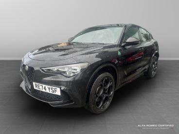 ALFA ROMEO CERTIFIED Alfa Romeo Stelvio 2.9 V6 Bi-turbo Quadrifoglio Super Sport Auto Q4 A Used Car - Suv Petrol Black - Slough - 587435_3
