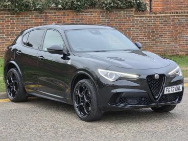 ALFA ROMEO CERTIFIED Alfa Romeo Stelvio 2.9 V6 Bi-turbo Quadrifoglio Auto Q4 Awd Euro 6 (s Used Car - Suv Petrol Black - Hemel Hempstead - 589669_1