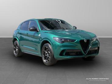 ALFA ROMEO CERTIFIED Alfa Romeo Stelvio 2.9 V6 Bi-turbo Quadrifoglio Auto Q4 Awd Euro 6 (s Used Car - Suv Petrol Green - Slough - 591046_1