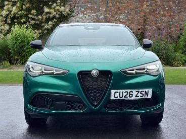 ALFA ROMEO CERTIFIED Alfa Romeo Stelvio 2.0t Tributo Italiano Auto Q4 Awd Euro 6 (s/s) 5dr Used Car - Suv Petrol Green - Swansea - 591621_2