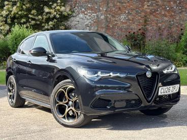 ALFA ROMEO CERTIFIED Alfa Romeo Stelvio 2.0t Intensa Auto Q4 Awd Euro 6 (s/s) 5dr Used Car - Suv Petrol Black - Swansea - 591624_1