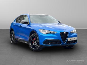 ALFA ROMEO CERTIFIED Alfa Romeo Stelvio 2.0t Veloce Auto Q4 Awd Euro 6 (s/s) 5dr Used Car - Suv Petrol Blue - Colchester - 591694_1