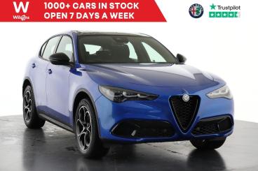 SPOTICAR Alfa Romeo Stelvio 2.0t Sprint Auto Q4 Awd Euro 6 (s/s) 5dr Used Car - Suv Petrol Blue - Epsom - 1200593839_1