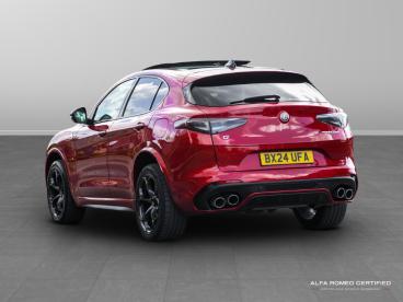 ALFA ROMEO CERTIFIED Alfa Romeo Stelvio 2.9 V6 Bi-turbo Quadrifoglio Auto Q4 Awd Euro 6 (s Used Car - Suv Petrol Red - Nuneaton - 594596_3