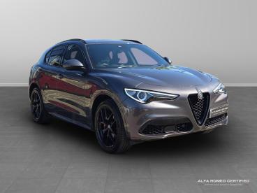 ALFA ROMEO CERTIFIED Alfa Romeo Stelvio 2.0t Veloce Auto Q4 Awd Euro 6 (s/s) 5dr Used Car - Suv Petrol Grey - Leicester - 595833_1