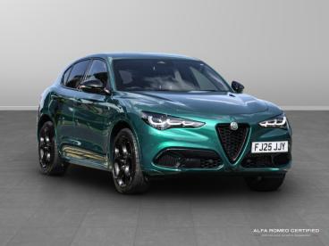 ALFA ROMEO CERTIFIED Alfa Romeo Stelvio 2.0t Tributo Italiano Auto Q4 Awd Euro 6 (s/s) 5dr Used Car - Suv Petrol Green - Nuneaton - 596528_1