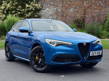 ALFA ROMEO CERTIFIED Alfa Romeo Stelvio 2.0t Veloce Auto Q4 Awd Euro 6 (s/s) 5dr Used Car - Suv Petrol Blue - Swansea - 597929_1