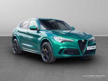 ALFA ROMEO CERTIFIED Alfa Romeo Stelvio 2.9 V6 Bi-turbo Quadrifoglio Auto Q4 Awd Euro 6 (s Used Car - Suv Petrol Green - Slough - 602853_1