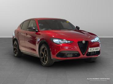 ALFA ROMEO CERTIFIED Alfa Romeo Stelvio 2.0t Intensa Auto Q4 Awd Euro 6 (s/s) 5dr Used Car - Suv Petrol Red - Slough - 605163_1