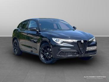 ALFA ROMEO CERTIFIED Alfa Romeo Stelvio 2.0t Veloce Auto Q4 Awd Euro 6 (s/s) 5dr Used Car - Suv Petrol Black - Colchester - 605233_1